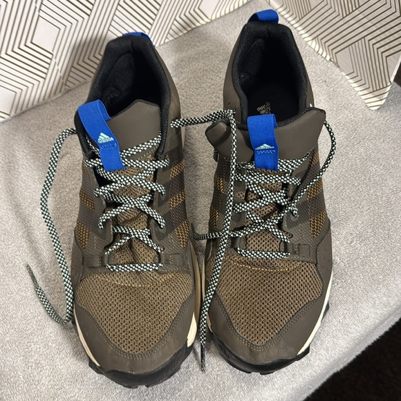 Adidas shoes men’s 13 Adidas Kanadia TR7 Brown and Blue Athletic Trail Running - Picture 2 of 12